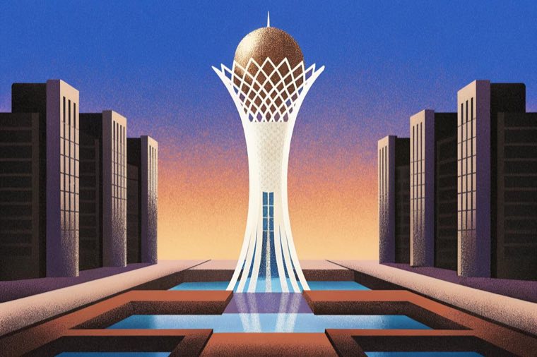 A Steppe Road stop — Astana